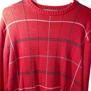 Oscar De La Renta Red Sweater